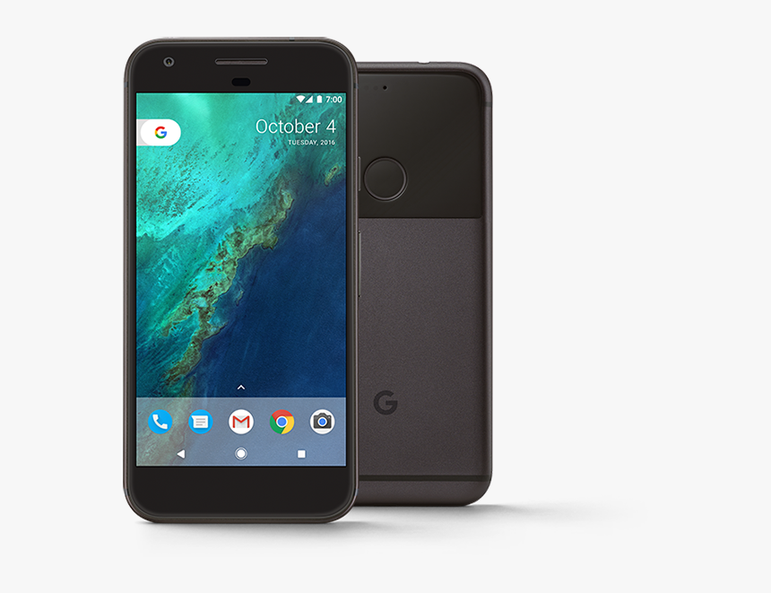 Black Google Pixel Phone - Google Pixel 32gb Black, HD Png Download