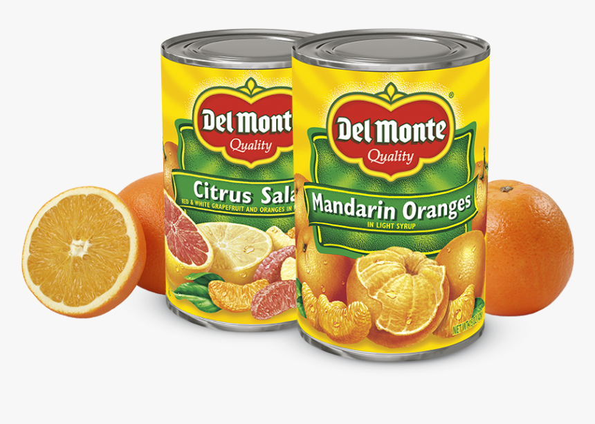 Mandarin Oranges Monte Del Monte Canned Fruits, HD Png Download