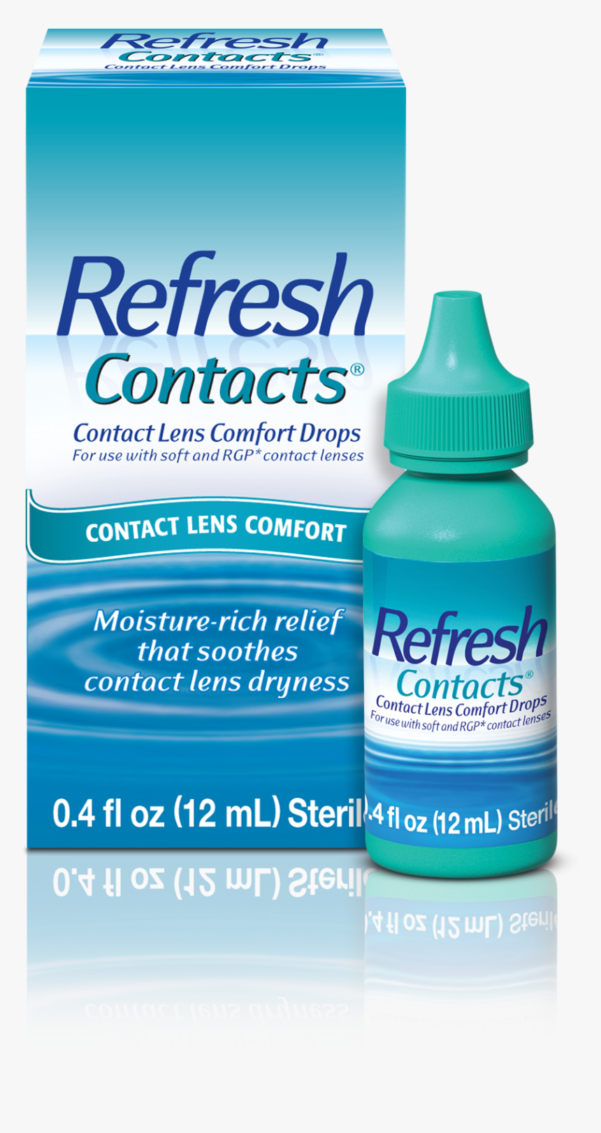 Contact Eye Drops, HD Png Download