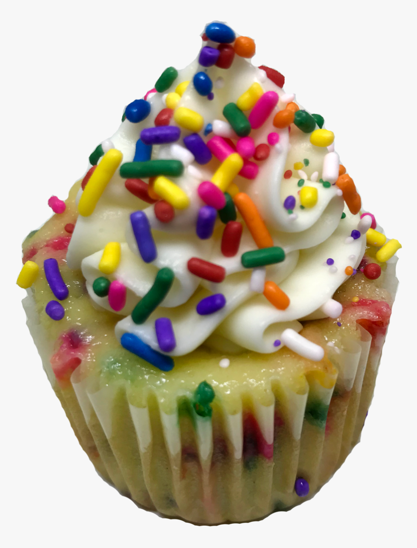Vanilla Cupcake Clipart Funfetti Cupcake - Funfetti Cupcake Png, Transparent Png