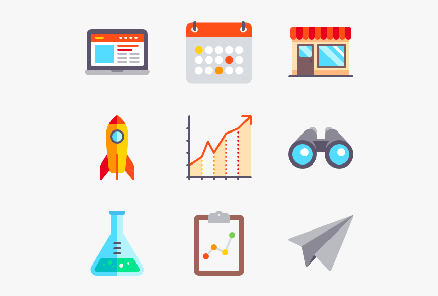Color Startups And New Business - New Business Icon Colored, HD Png Download