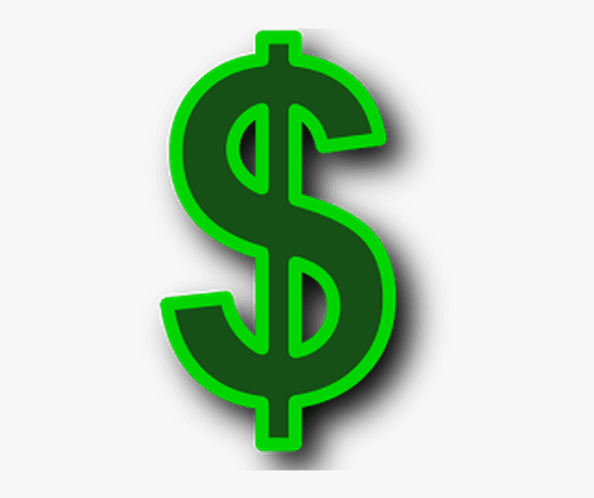 Clip Art Simbolo De Dinheiro - Dollar Sign Icon, HD Png Download