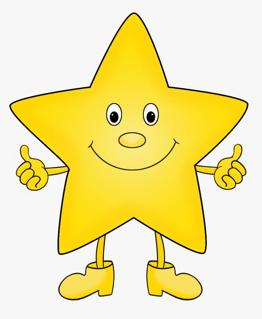 Star Clipart Happy Face Cartoon Star Clip Art HD Png Download 
