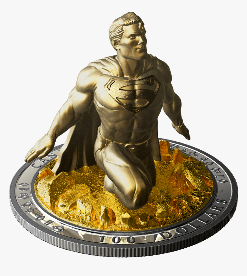 Superman 3d Coin, HD Png Download
