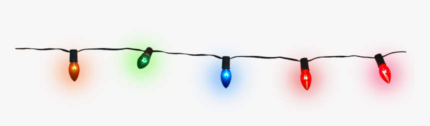 Luces Navideñas Png, Transparent Png