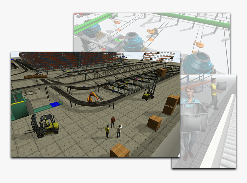 Simulation In Material Handling, HD Png Download