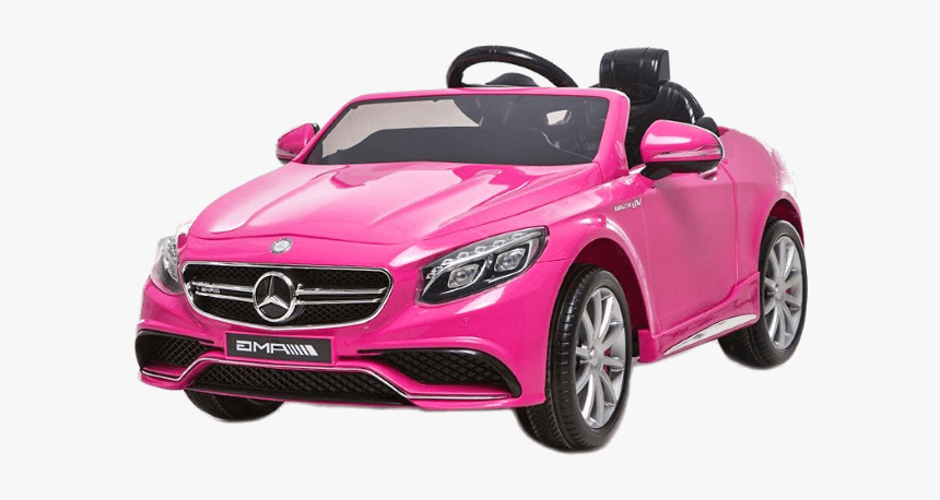 Voiture Electrique Mercedes Rose, HD Png Download