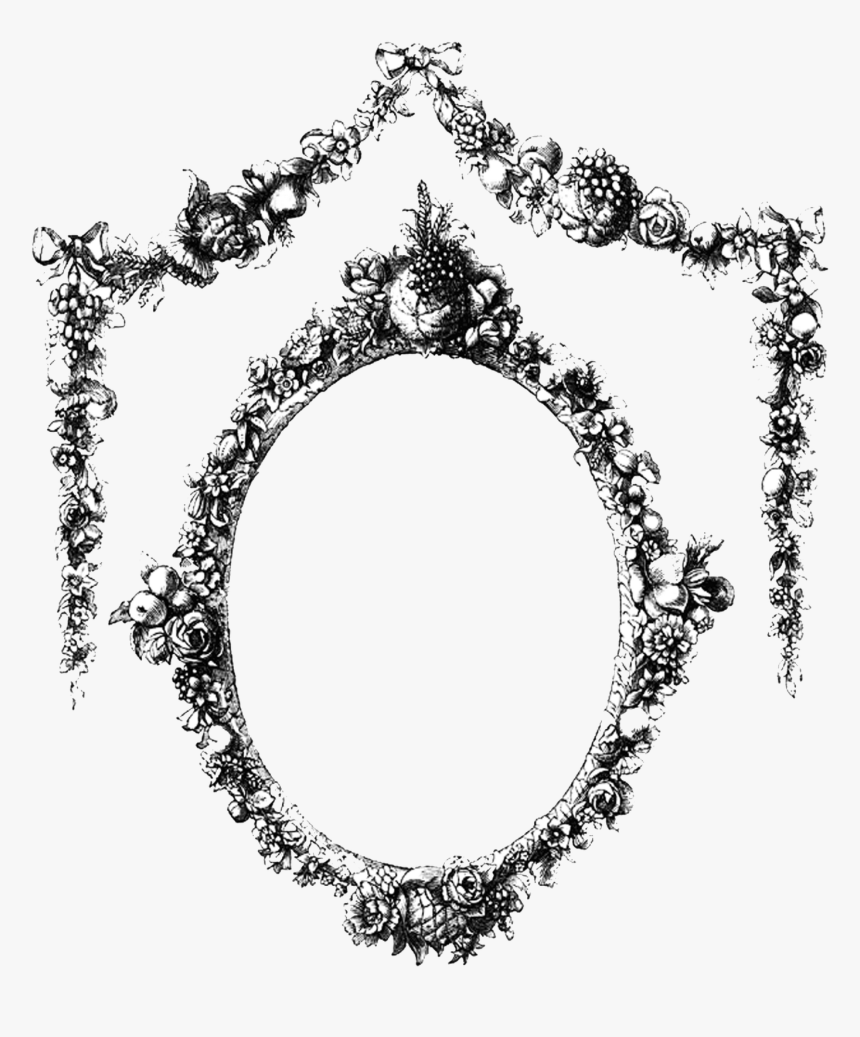 Marco De Epoca Con Flores - Video About Sara Schenirer, HD Png Download