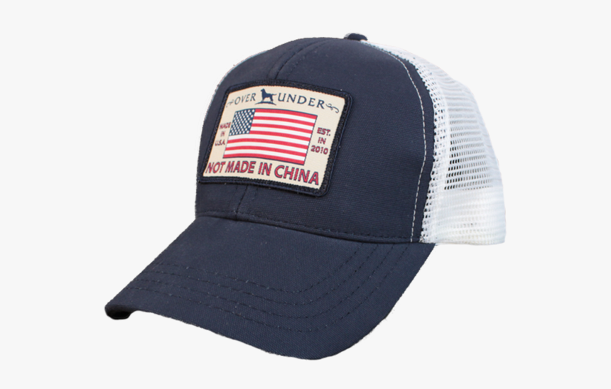 Over Under Clothing® Men S Navy & White Not Made In - Baseball Cap, HD Png Download