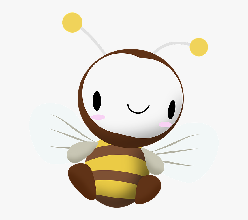 Desenho Abelha, Abelha, Inseto, Avsipa, Bumblebee - Cartoon, HD Png Download