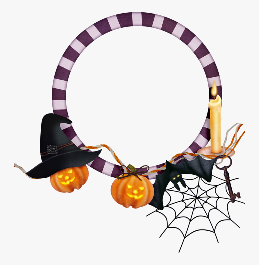 Download Frame Halloween Png Free Vector - Transparent Background Halloween Borders, Png Download