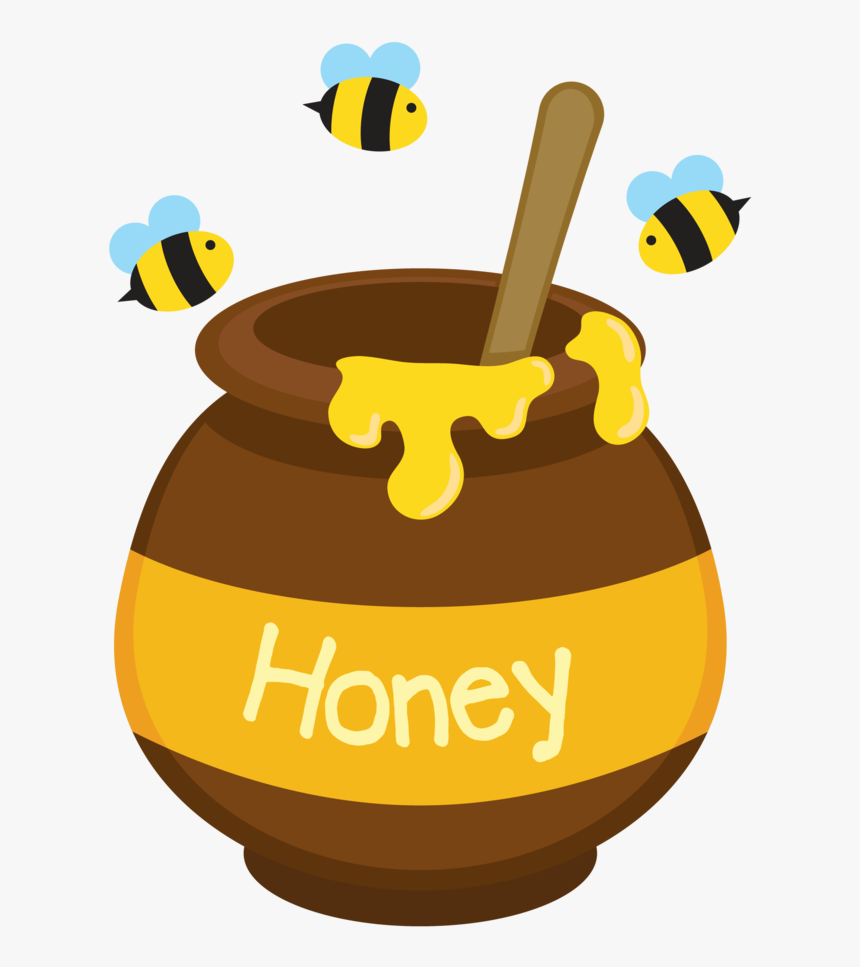 Clipart Bee Couple - Honey Clipart, HD Png Download