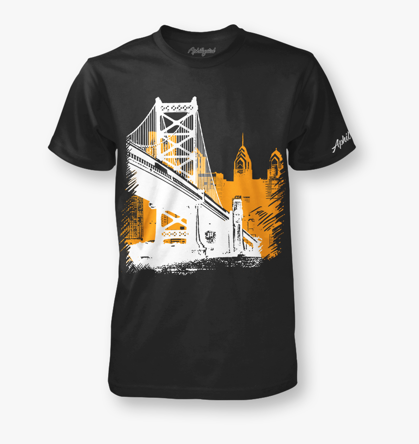 Ben Franklin Bridge Png - Active Shirt, Transparent Png