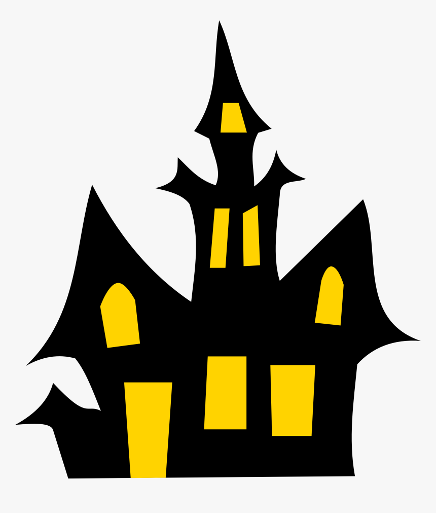 Transparent Background Png Halloween Hd - Halloween Haunted House Clipart, Png Download
