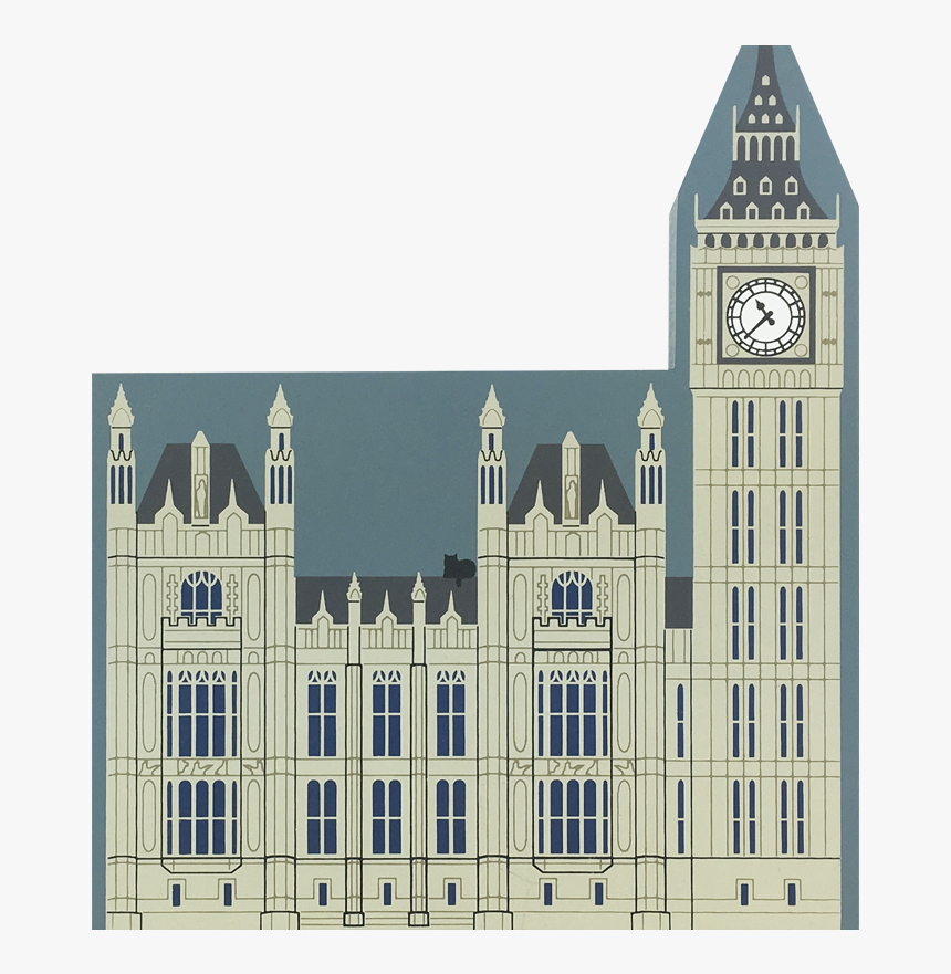 Houses Of Parliament Including Big Ben, English Traveler - Seat Of Local Government, HD Png Download