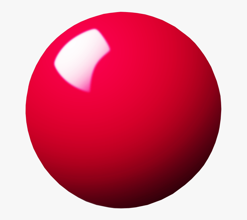 Red Nose Transparent Background Image - Red Sphere Png, Png Download