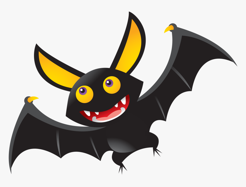 Bat Illustration Halloween - Halloween Bat Png, Transparent Png