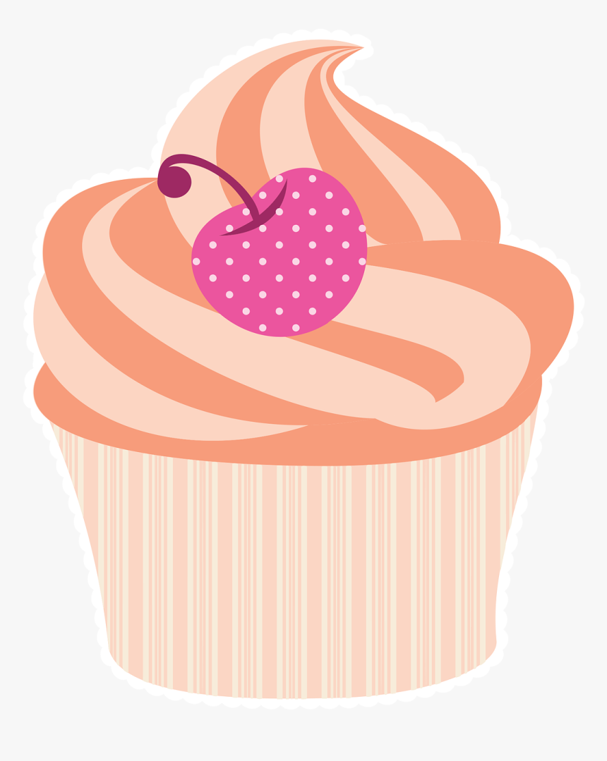 Cupcake-778703 - Vintage Cupcakes Png, Transparent Png