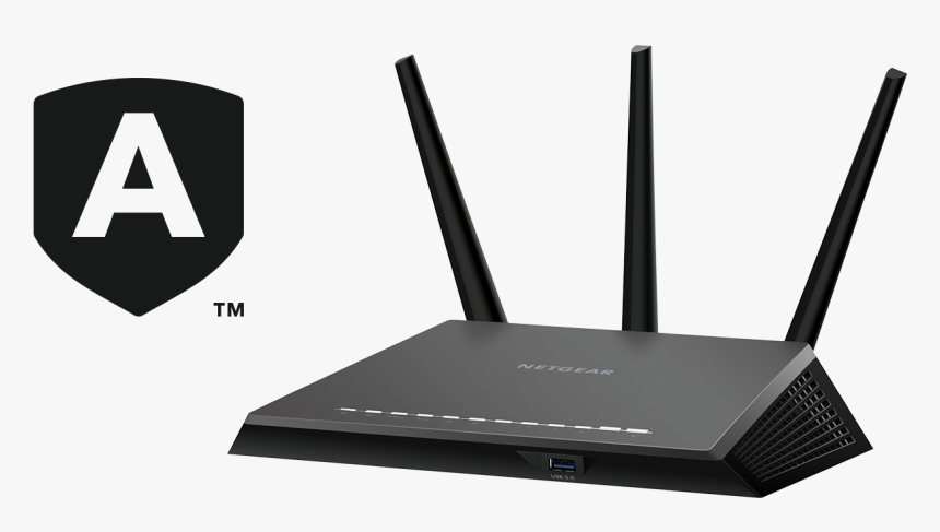 Router Netgear Nighthawk R7000, HD Png Download