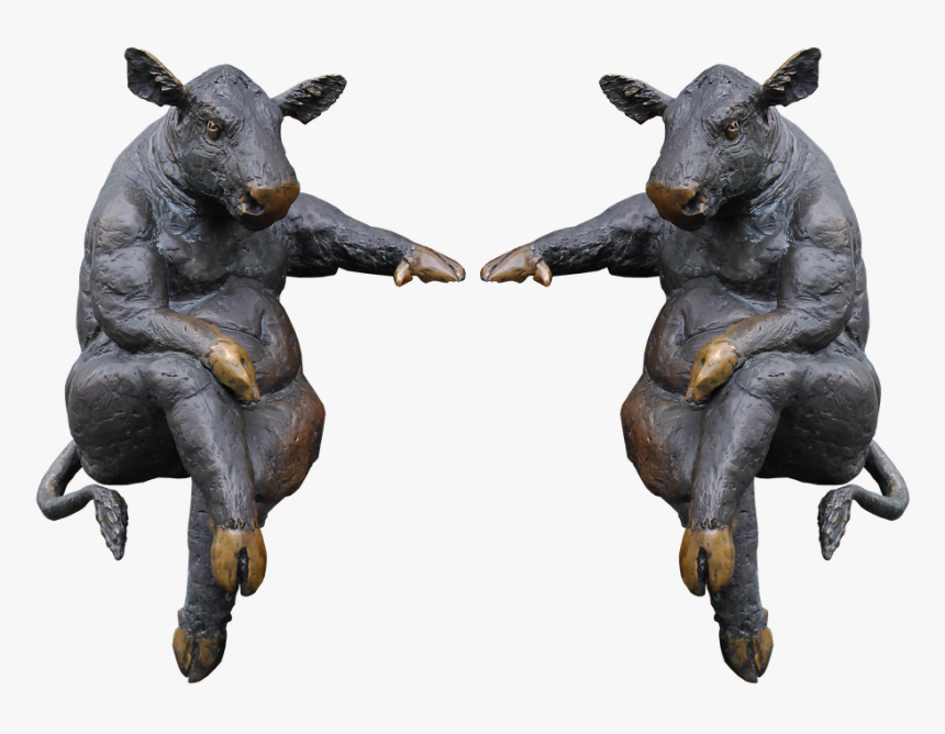 Vaca, Leche De Vaca, Sentado, Carne De Vacuno - Cattle, HD Png Download