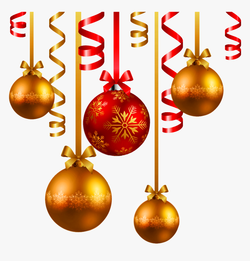 Clip Art Bolas Em Png Quero - Christmas Baubles Transparent, Png Download