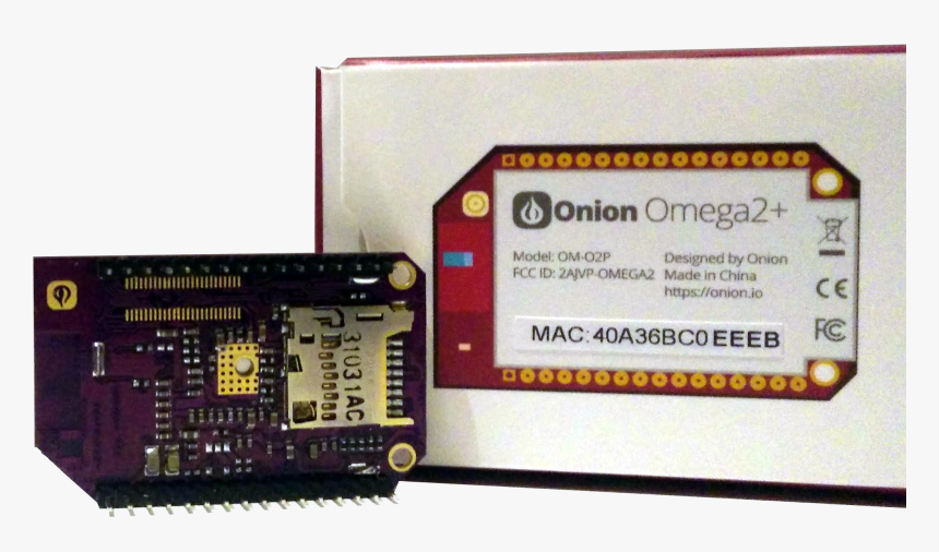Omega2 Onion Back Box - Microcontroller, HD Png Download