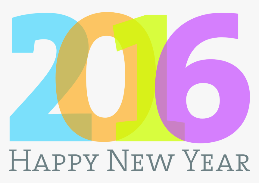 New Year S Day 2016 Eve - Happy New Year 2016 Png, Transparent Png