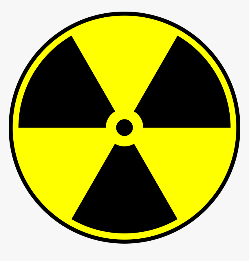 Nuclear, Atomic, Radiation, Warning, Symbol, Danger - Radioactive Symbol Transparent Background, HD Png Download