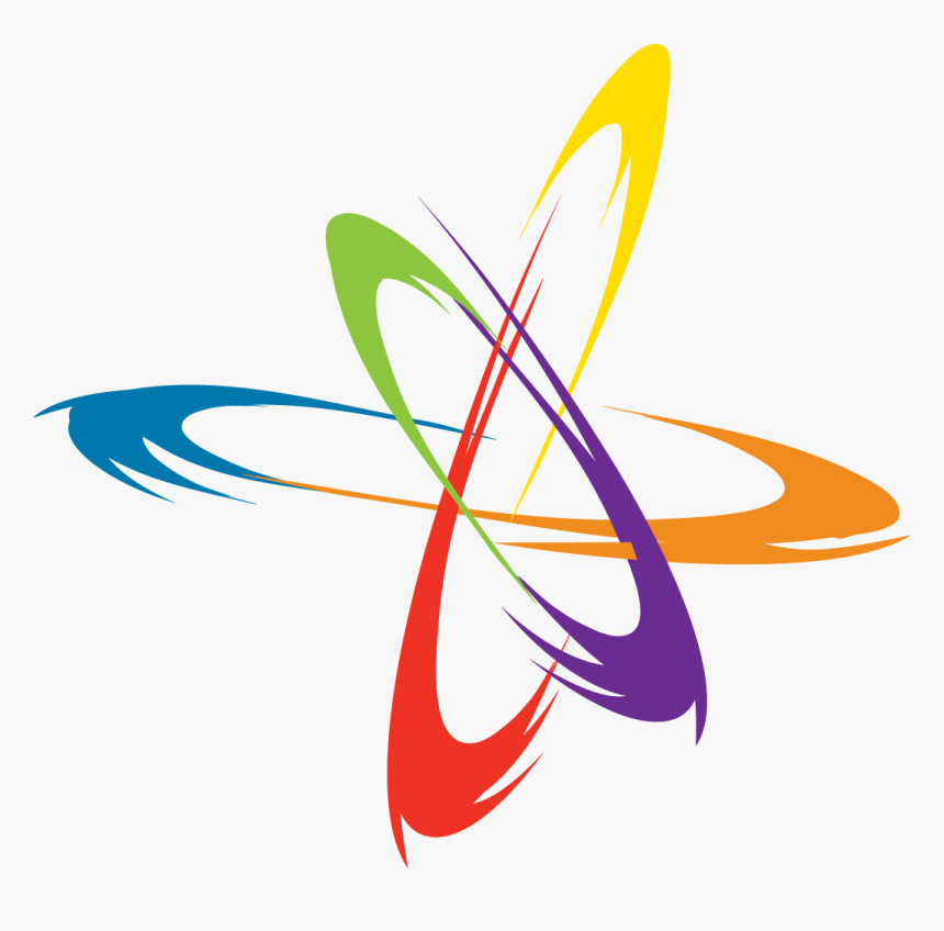 Transparent Atomic Symbol Png - Transparent Background Atom Clipart, Png Download