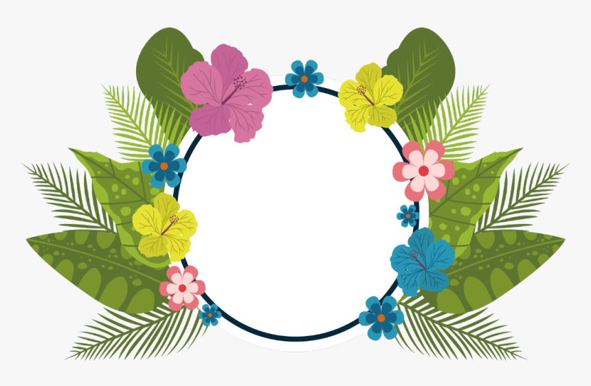 #ftestickers #background #titlebox #flowers #colorful - Green Yellow And Pink Flowers Png, Transparent Png