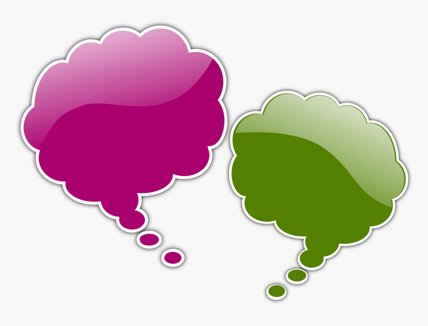 #thought Bubble #colourful #bubble #title Box - Portable Network Graphics, HD Png Download