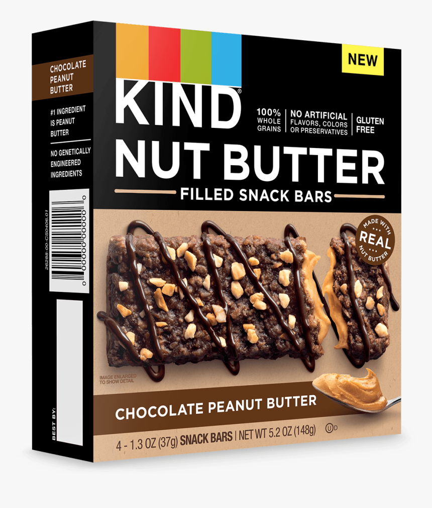 Null - Kind Nut Butter Filled Bars, HD Png Download
