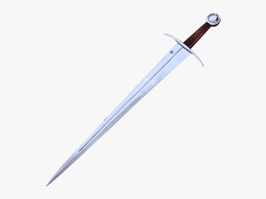 14th Century Medieval Sword With Scabbard And Belt - Telescopic Rod For Cleaning, HD Png Download