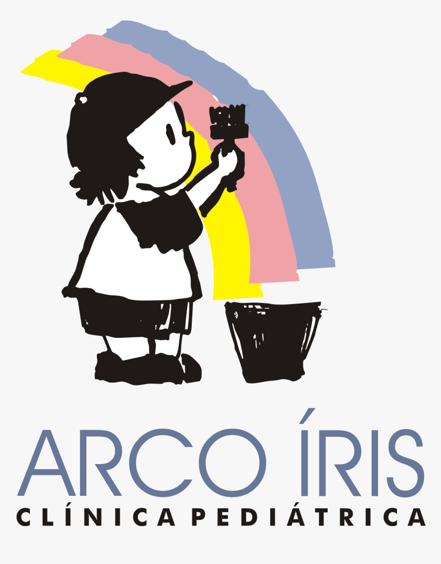 Arco Iris Infantil Png - Cartoon, Transparent Png