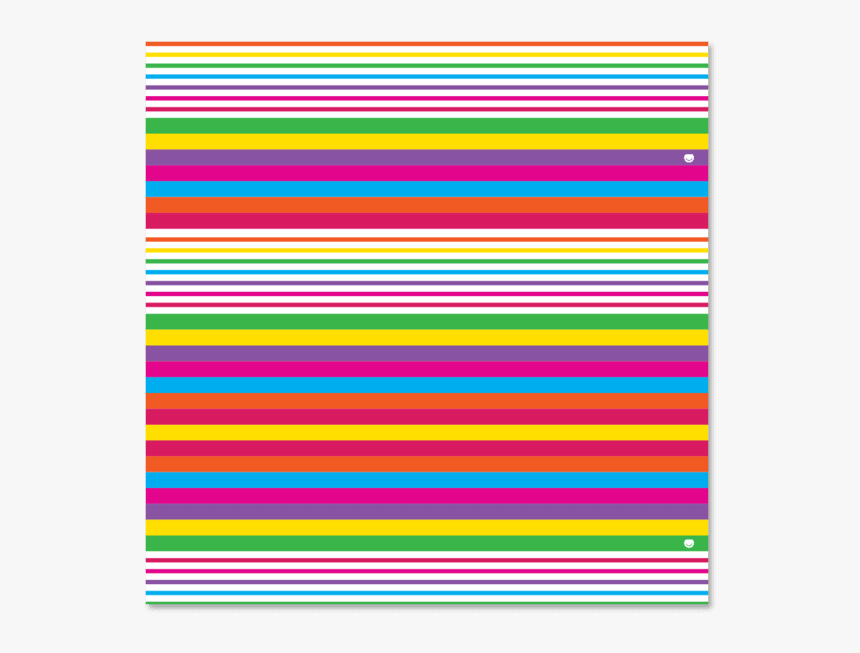 Papel De Regalo - Papel Con Diseño De Arcoiris, HD Png Download