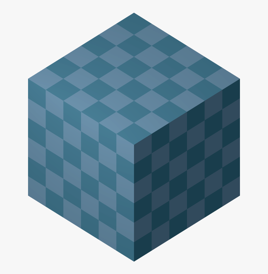 File - Blue-cube - Cube Png, Transparent Png