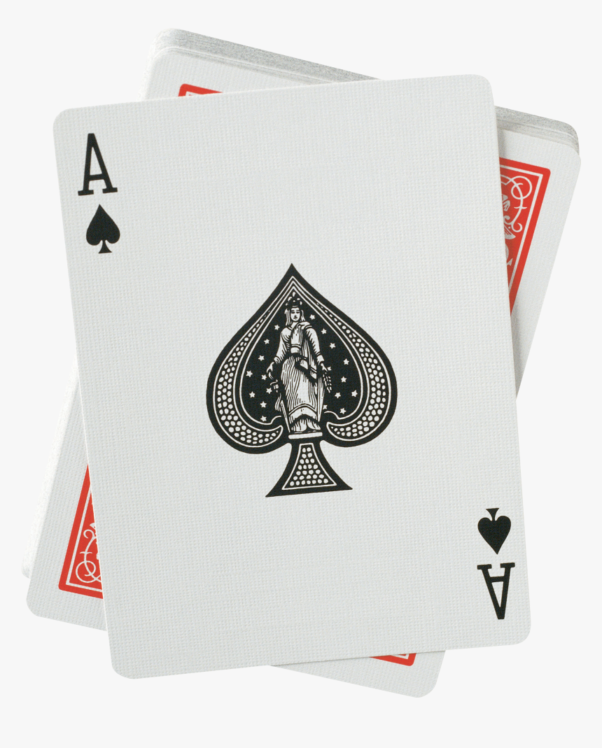 Poker Cards Png - Bicycle Playing Cards Ace Of Spades, Transparent Png