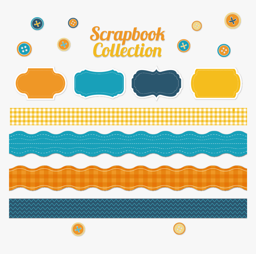 Color Box Vector Download Free Image Clipart - Scrapbook Vector Png, Transparent Png