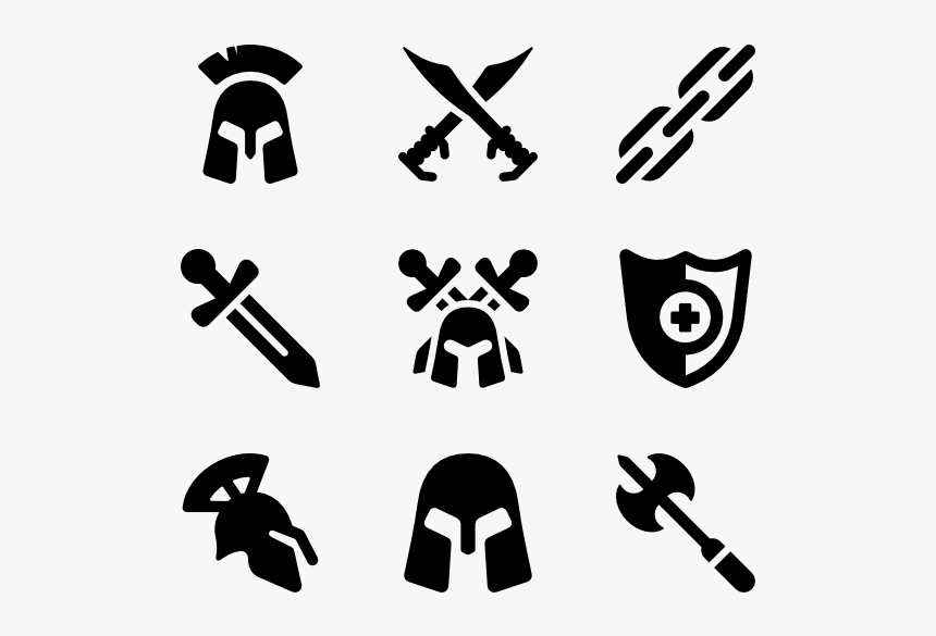 Spartan - Fight Icon, HD Png Download