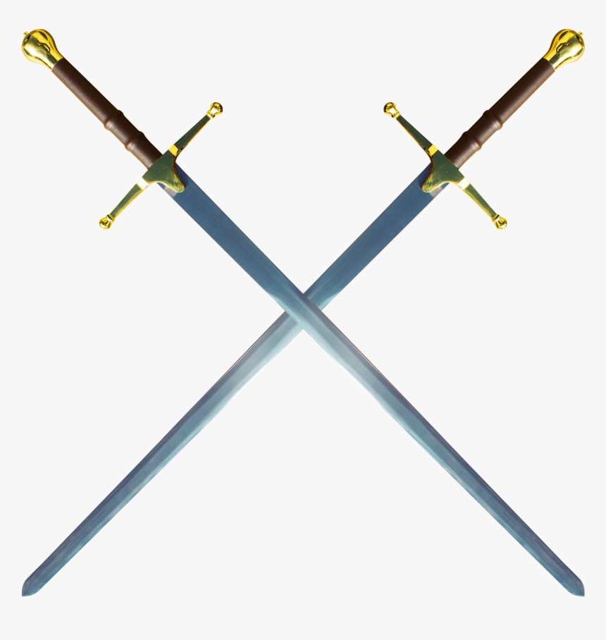 Gold Sword Png, Transparent Png