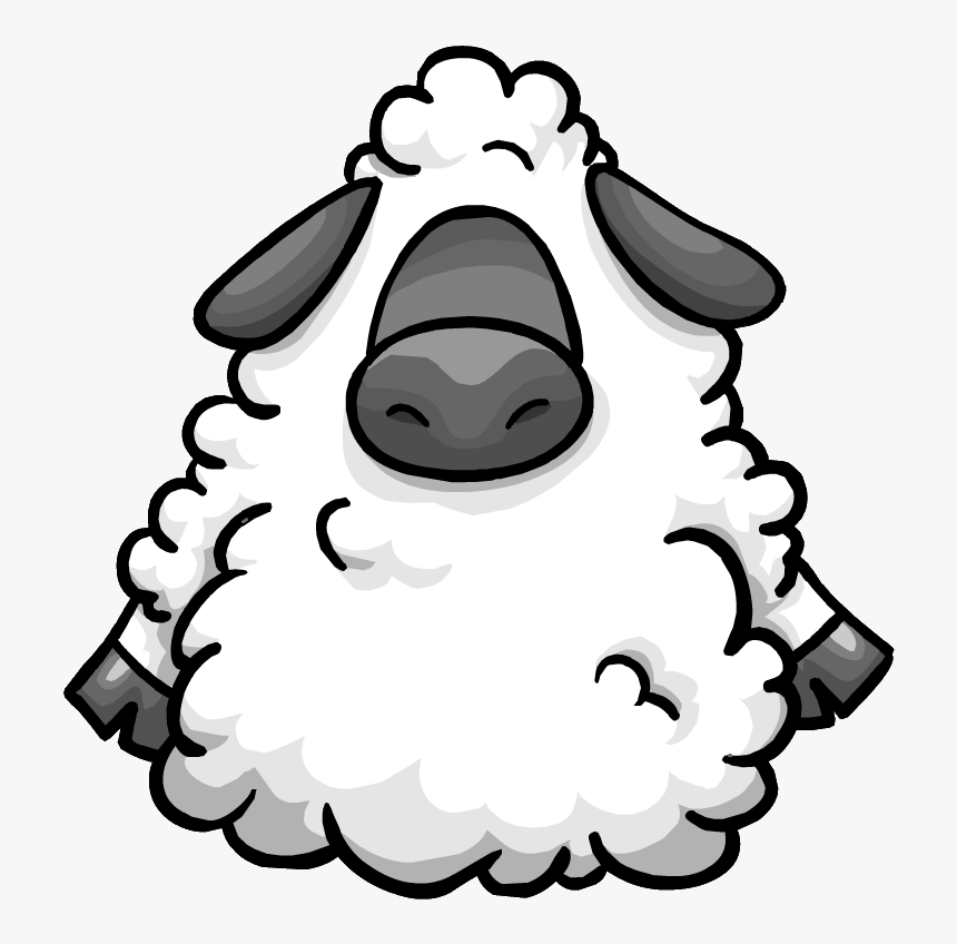 Big Bad Wool Suit - Sheep Costume Club Penguin, HD Png Download