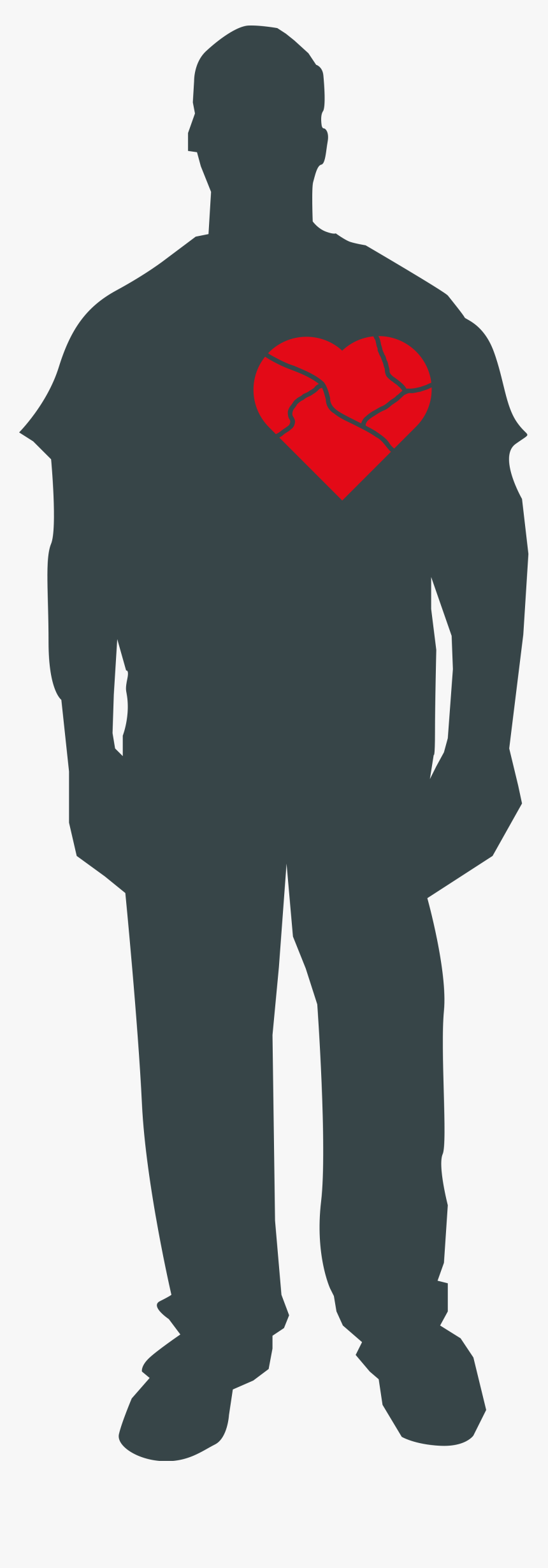 Commons Clipart 20 Person - Person With Broken Heart, HD Png Download