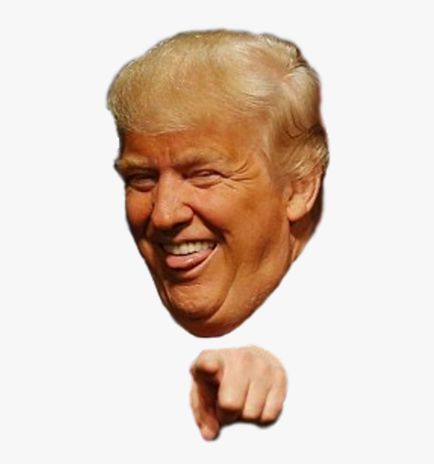 United Trump Sleeps Wall Money Never Clipart - Transparent Background Trump Emoji, HD Png Download