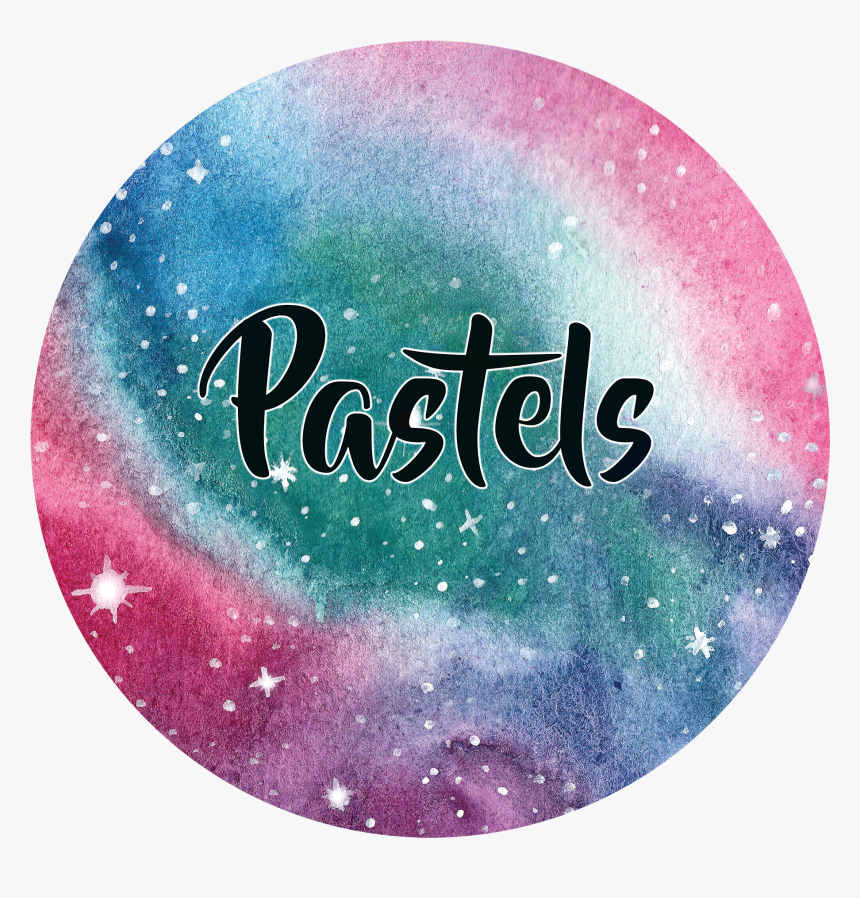 Circular Watercolour Galaxies And Nebulae Example Image - Circle, HD Png Download