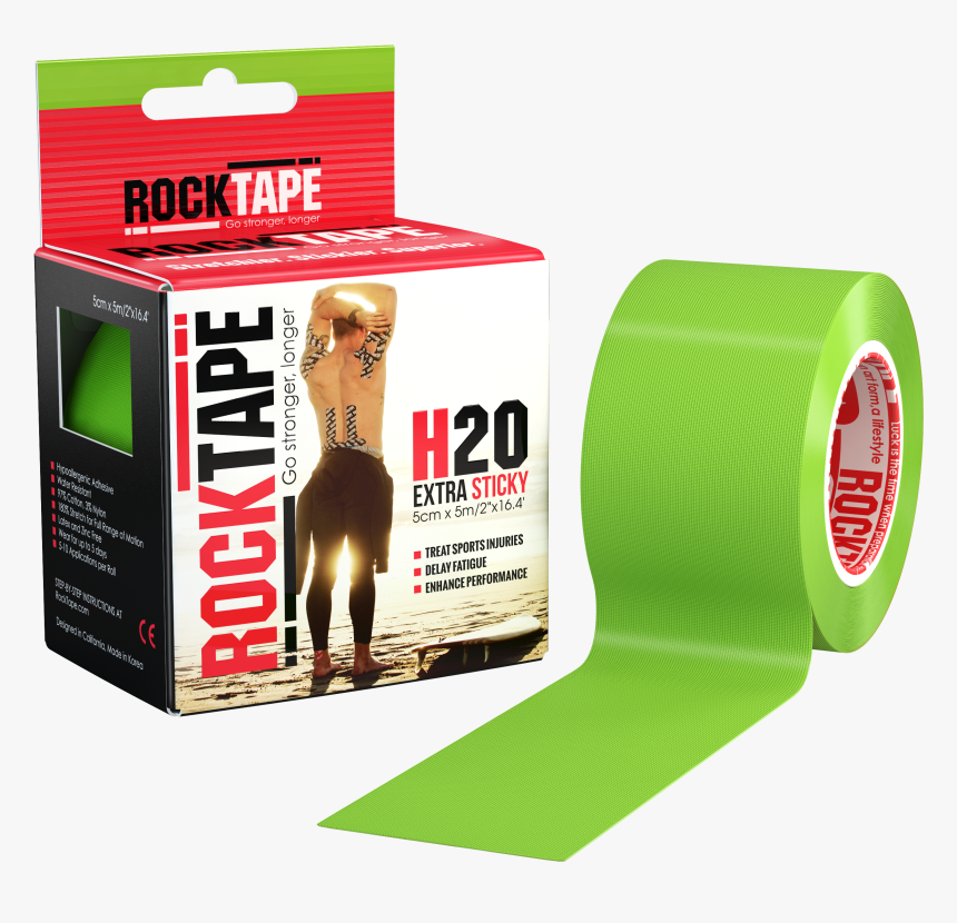 Rocktape H20 Black, HD Png Download