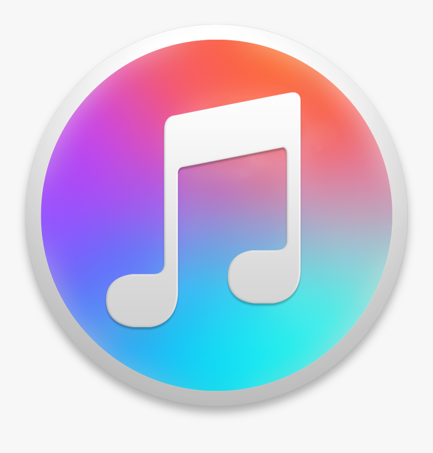 Icon Itunes Size - Itunes Logo Transparent, HD Png Download