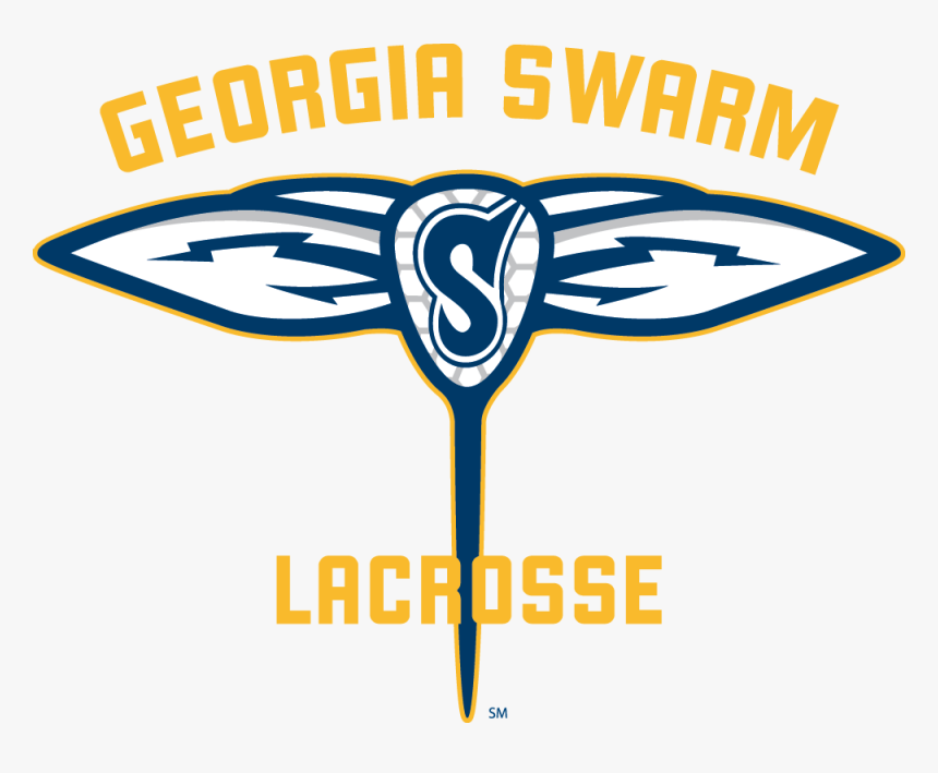 Georgia Swarm Pro Lacrosse Team - Logo Georgia Swarm Lacrosse, HD Png Download