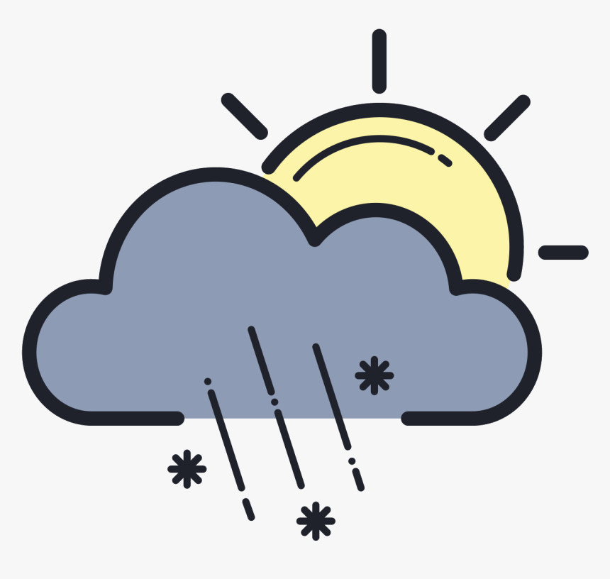 Transparent Free Clipart Snowflakes Falling - Idea Icon, HD Png Download