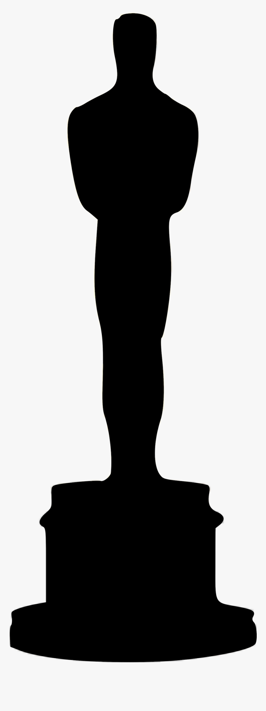 11th Academy Awards 90th Academy Awards 1st Academy - Academy Awards Oscar Silhouette, HD Png Download