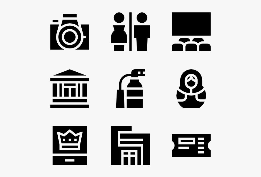 Museum - Icon For Art Gallery, HD Png Download